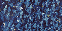 Profondo blu - Tecnica mista 150x115 cm